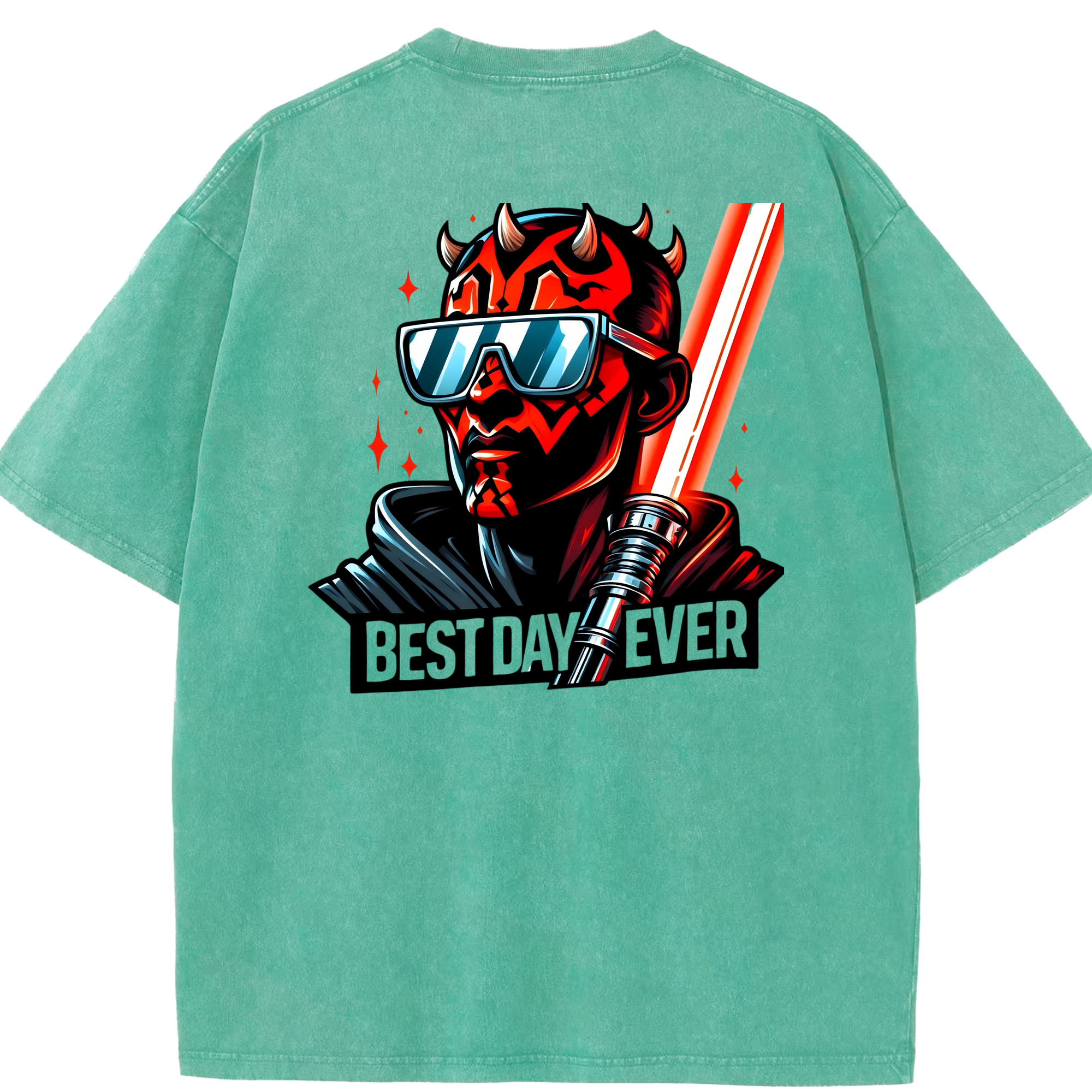 （画像用） スター・ウォーズ Star Wars 綿100% ヴィンテージ風 半袖Tシャツ（背面プリント）